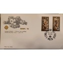 A) 1978, MALTA, STATUES, FDC, OFFICIAL POSTCARD, ISSUE EUROPA, MONUMENT TO NICOLAS COTONER AND MONUMENT TO RAMON PERELLOS