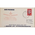A) 1960, ARGENTINA, FROM BUENOS AIRES TO RIO DE JANEIRO-BRAZIL, AIR FRANCE, NEW ANGENTIN PROVINCES STAMP
