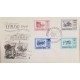 A) 1960, ARGENTINA, EFIMAYO, OLD REELS, FDC, MAY REVOLUTION, THE LANDING, MARKETPLACE, THE AGUATERO AND THE STRONG STAMP