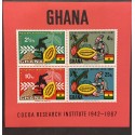 A) 1967, GHANA, COCOA, MNH, INVESTIGATION INSTITUTE, MULTICOLORED