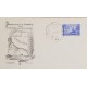 A) 1956, ARGENTINA, THE PAMPA, FDC, COMMEMORATIVE STAMP OF THE PROVINCIALIZATION, CORDOBA, NEW PROVINCE STAMP
