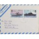 A) 1996, ARGENTINA, FROM BUENOS AIRES TO ESTONIA, RARE DESTINATION, AIRMAIL, NAVAL BASE,