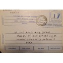 A) 1989, BRAZIL, POSTAL STATIONARY, FROM PARANA TO CARIBBEAN DESTINATION, POSTCARD CHESS