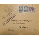 A) 1936, BRAZIL, AIR FRANCE, FROM MARANHAO TO LA MADELEINE-FRANCE, AIRMAIL, CANCELLED, FAITH AND ENERGY AND EDUCATION