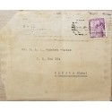 A) 1894, SPAIN, COVER SHIPPED TO SPANISH ANTILLES, CANCELLATION, GRAL FRANCO STAMP