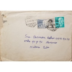 A) 1968, SPAIN, FROM LUGO TO CARIBBEAN, ROSALIA DE CASTRO AND GRAL FRANCO STAMPS