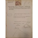 A) 1894, SPAIN, FISCAL POLICY, 2 PECETAS, CLASS 11a, CERTIFICED, MADRID