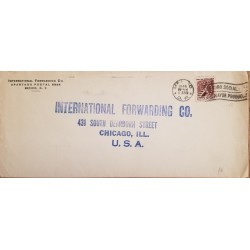 J) 1946 MEXICO, LIBERTY, OPEN BY EXAMINER, AIRMAIL, CIRCULATED COVER, FROM MEXICO TO CHICAGO