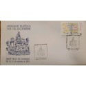 A) 2001, SPAIN, DON QUIJOTE, PHILATELIC AND COLLECTING ASSOCIATION, XF