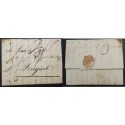 A) 1826, BRAZIL, BRITISH SHIP LETTERS, STAMP LESS
