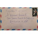 A) 1992, SPAIN, COVER SHIPPED TO MEXICO, AIRMAIL, OLYMPIC RIDER STAMP