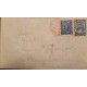 L) 1921 COLOMBIA, SCADTA 30C, BLUE, COAT OF ARMS, 3 CENTAVOS, EAGLE, AIRMAIL, TO BARRANQUILA, HONDA