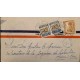 L) 1938 COLOMBIA, COFFEE, BLUE, 30C, BROWN, 5C, PALM, AIRMAIL, CIRCULATED COVER FOM COLOMBIA TO PERU