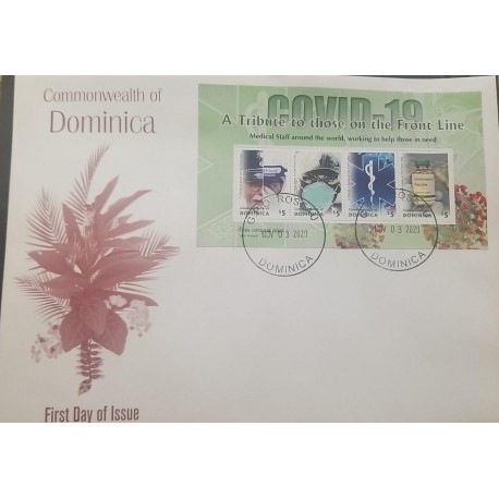M) 2020, DOMINICA, COVID – 19, A TRIBUTE TO THOSE ON THE FRONT LINE