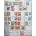 A) 1935-37, ARGENTINA, COLLECTION, THE ALBUM PAGE IS NOT INCLUDED INLY THE STAMPS, LOT OF 31, FAUSTINO SARMIENTO