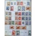 A) 1935-37, ARGENTINA, COLLECTION, THE ALBUM PAGE IS NOT INCLUDED INLY THE STAMPS, LOT OF 39