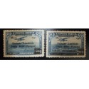 A) 1945, COSTA RICA AIRMAIL WITH OVERPRINT IN BLACK, MISSING THE VALUE, AMERICAN BANKNOTE, MNH