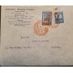 L) 1924 COLOMBIA, CORDOBA, 10C, BLUE, SCADTA, 30C, NATURE, AIRPLANE, AIRMAIL, CIRCULATED COVER FROM COLOMBIA TO LONDON