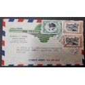 A) 1951, COSTA RICA, AIRMAIL, FROM SAN JOSE TO GERMANY, SAN ISIDRO BATTLEY TRENCH AND NATIONAL AGRICULTURAL FAIR