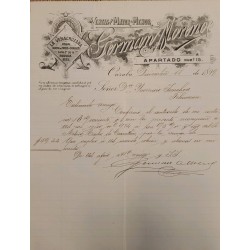 J) 1899 MEXICO, REVENUE PAPER, CIGAR AND CIGAR FACTORY, XF
