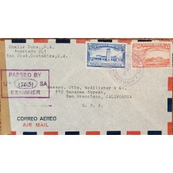 L) 1942 COSTA RICA, LA SABANA INTERNATIONAL AIRPORT, UNIVERSITY, BUILT ADMINISTRATION LEON CORTES, CALDERON GUARDIA
