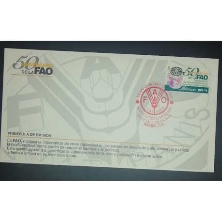 A) 1995, MEXICO, FAO, FDC, FOOD AND AGRICULTURE ORGANIZATION OF THE UNITED NATIONS, XF