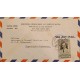 L) 1953 COSTA RICA, DR CARLOS LUIS VALVERDE, WAR OF NATIONAL LIBERATION, AIRMAIL, CIRCULATED COVER FROM COSTA