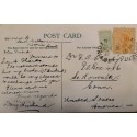 J) 1908 VICTORIA AUSTRALIA, MULTIPLE STAMPS, CIRCULATED COVER, FROM USA