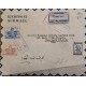 J) 1957 AFGHANISTAN, EDIFICES, MULTIPLE STAMPS, AIRMAIL, CIRCULATED COVER, FROM AFGHANISTAN, TO NEW YORK