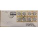 J) 1964 AFGHANISTAN, AIRPLANE, MULTIPLE STAMPS, AIRMAIL, CIRCULATED COVER, FROM AFGHANISTAN TO CALIFORNIA