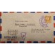 L) 1947 COSTA RICA, ROOSEVELT, 65 CENTS, AIRMAIL, TRIANGLE SEAL 3 O F, CIRCULATED COVER FROM COSTA RICA TO SWISS