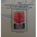 J) 1968 CONGO, COMMEMORATING THE 20TH ANNIVERSARY OF THE WORLD HEALTH ORGANIZATION, PAGE NOT INCLUDED UNLESS