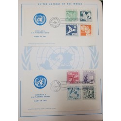 L) 1961 COSTA RICA, UNITED NATIONS OF THE WORLD, INTERNATIONAL BANK RECONSTRUCTION AND DEVELOPMENT