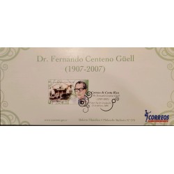 L) 2008 COSTA RICA, DR, FERNANDO CENTENO GUELL, FDC