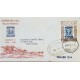 J) 1955 MEXICO, CENTENARY OF THE POSTCARDS, INTERNATIONAL PHILATELIC EXHIBITION, AIRMAIL, CIRCULATED COVER, FROM MEXICO