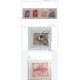 L) 1919 -1923 JAPAN, DOVE, 1 1/2S, BROWN, SCOTT 162 3s ROSE, ARCHITECTURE, SCOTT 159 1 1/2s RED VIOLET,