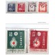 L) 1929 JAPAN, SCOTT 206 1 1/2S GRAY VIOLET, "GREAT SHRINES OF ISE", RED CROSS BADGE, 6S, GREEN, XF