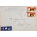 A) 1972, CANADA, CHRISTMAS, FROM PORT MOODY TO MEXICO DF, AIRMAIL, WITH SEAL OF CANCELLATION