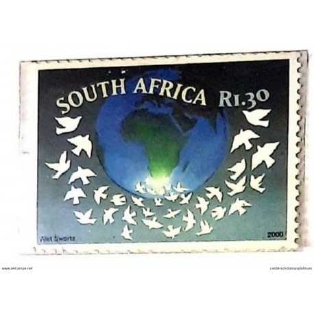 A) 2000, SOUTH AFRICA, INTERNATIONAL YEAR OF PEACE, MULTICOLORED, XF