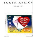 A) 2000, SOUTH AFRICA, POST MAIL, WORLD POST DAY, MULTICOLORED, XF