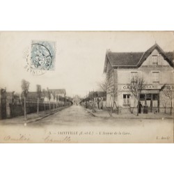 J) 1904 FRANCE, PEACE AND COMMEMORATIVE, POSTCARD, HOUSE, CIRCULATED COVER, FROM FRANCE