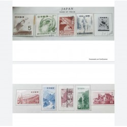 L) 1954 - 1956 JAPAN, SPORT, ATHLETIC, TABLE TENNIS, ARCHERY, PINGPONG, OKUCHICHIBU MOUNTAINS, PARK, RIVER