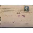 J) 1860 FRANCE, THE SHOWER, CIRCULATED COVER, FROM FRANCE TO MEXICO