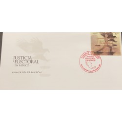 L) 2006 MEXICO, ELECTORAL JUSTICE IN MEXICO, BALANCE, 6.50P, FDC