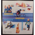 L) 2003 SWEDEN, PARALYMPIC GAMES, SWIMMING, ATHLETICS, CHILD, PEOPLE, MNH