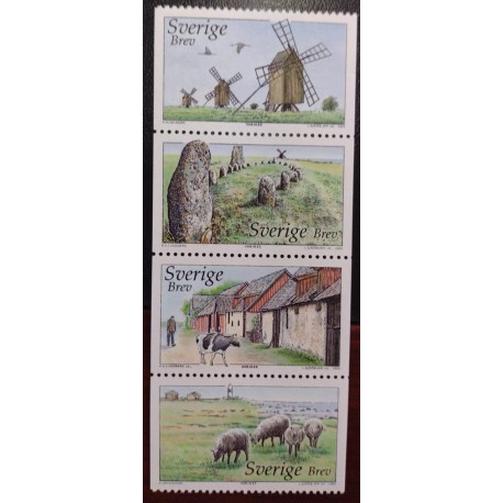 L) 2003 SWEDEN, NATURE, ANIMALS, LIGTHOUSE, ARCHITECTURE, MNH