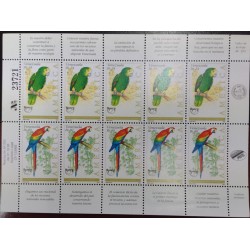 L) 1993 VENEZUELA, UPAEP, BIRD, GUACAMAYA, PARROT, NATURE, ANIMALS, MNH