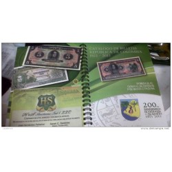 RO) 2013 COLOMBIA, NEW BANKNOTES CATALOGUE 1923-2013