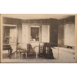 J) 1910 FRANCE, MALMAISON, BATHROOM, POSTCARD