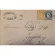 J) 1846 FRANCE, CERES, MULTIPLE STAMPS, CIRCULATED COVER, FROM FRANCE, POSTCARD, XF